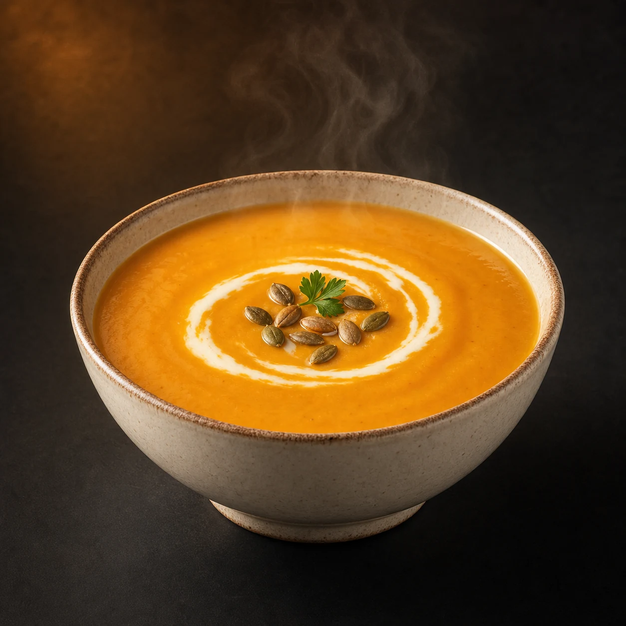 Kürbiscremesuppe
